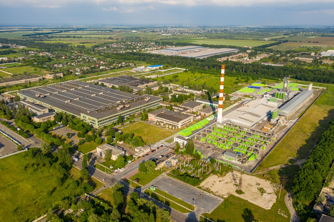 small modular reactor construction site futuristic nuclear energy 2026