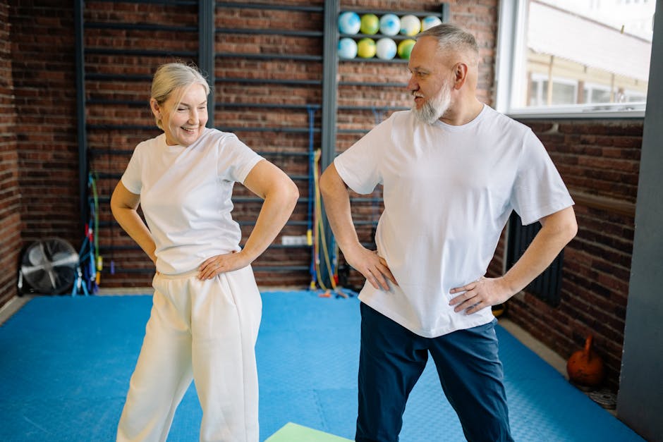 elderly fall prevention balance exercise indoor safety