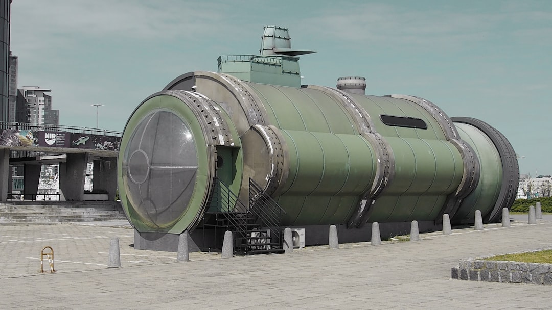 small modular reactor futuristic energy plant clean technology
