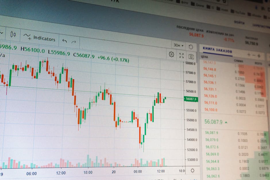 Bitcoin ETF Korea stock market financial chart 2026