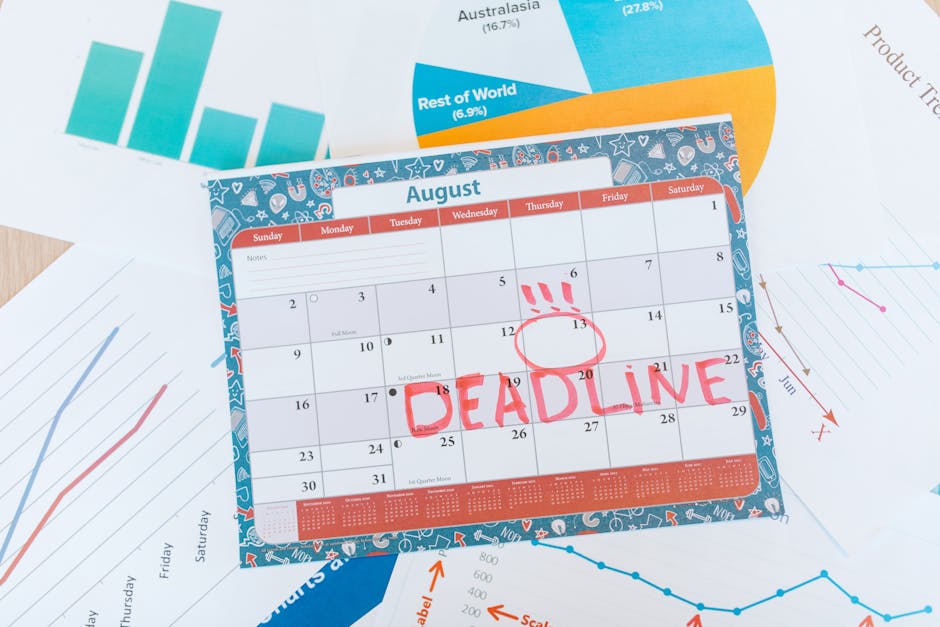 countdown calendar important date planner deadline reminder