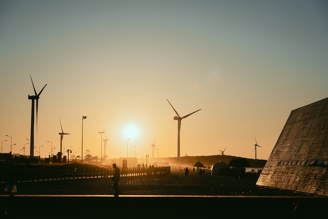 renewable energy solar wind power grid industrial facility